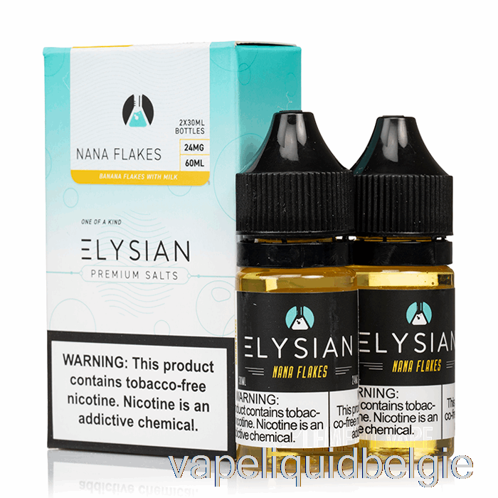 Vape Vloeibare Nana-vlokken - Elysische Zouten - 60 Ml 24 Mg